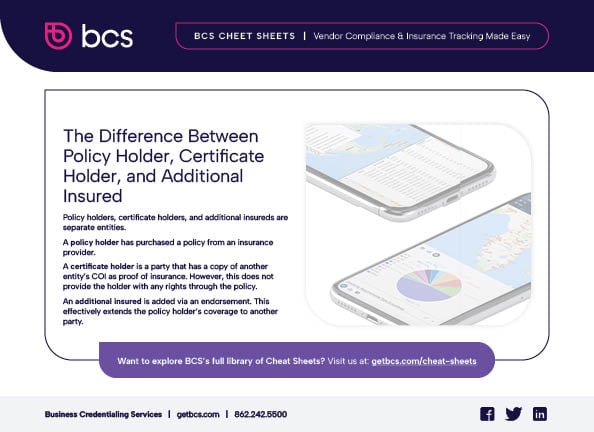 BCS-Cheat-Sheets-the-difference-between-policy-holder-certificate-holder-and-additional-insured