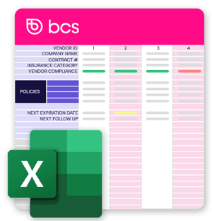 COI Tracking Excel Template Download