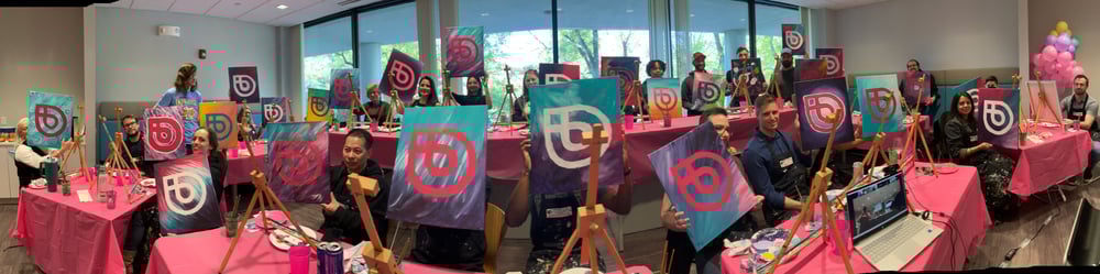 bcs employees painting bcs employees painting