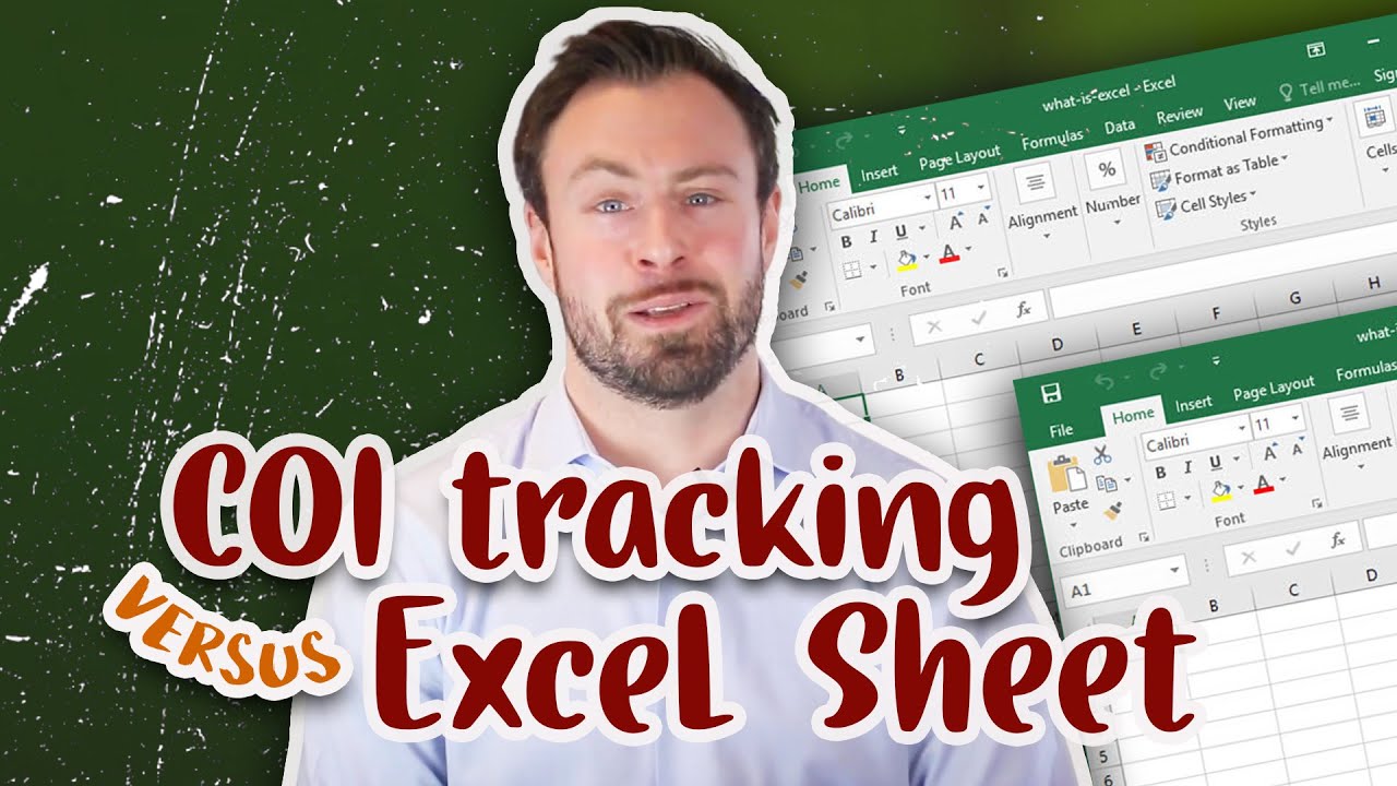 coi tracking versus excel sheet