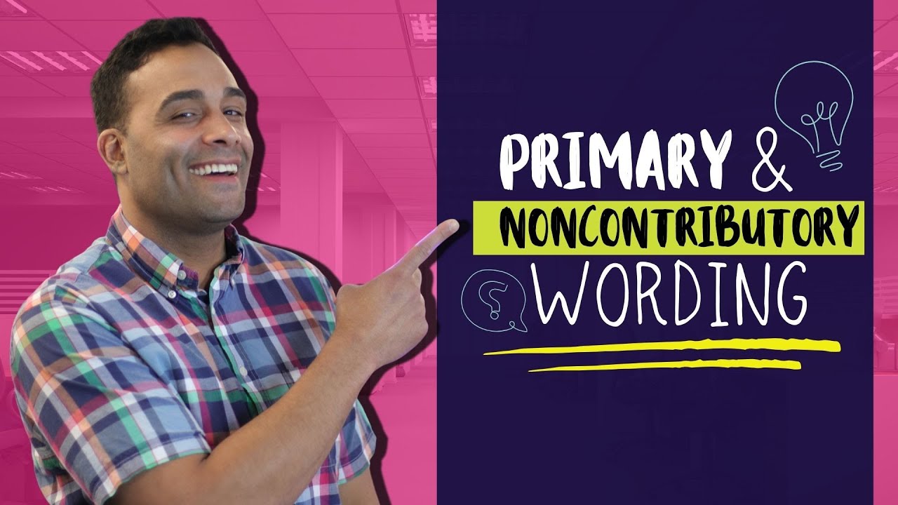 Understanding the necessity of primary noncontributory wording on your Certificate of Insurance (COI). This ensures that your insurance takes precedence as the primary coverage without contribution from others. Watch our video for a detailed explanation.